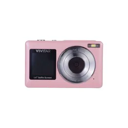 Vivitar SnapShot Duo Digital Camera - Petal Pink