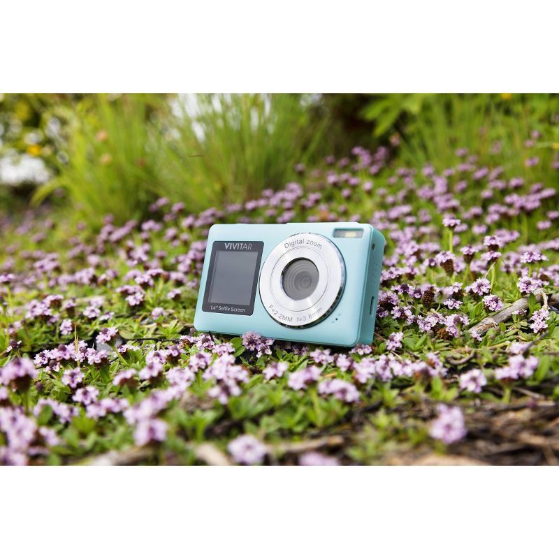 slide 11 of 11, Vivitar SnapShot Duo Digital Camera - Soft Aqua, 1 ct