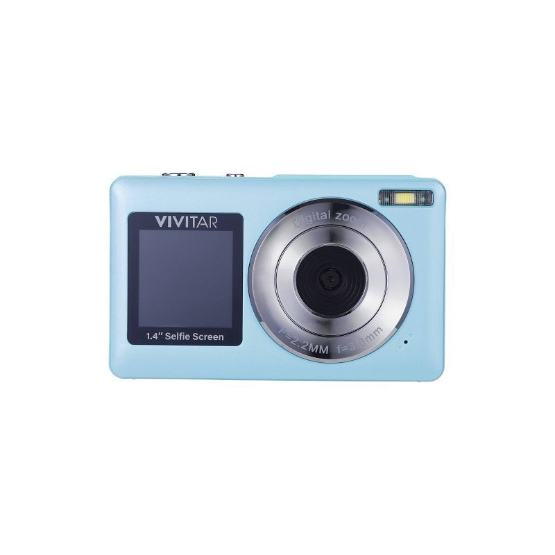 slide 1 of 11, Vivitar SnapShot Duo Digital Camera - Soft Aqua, 1 ct