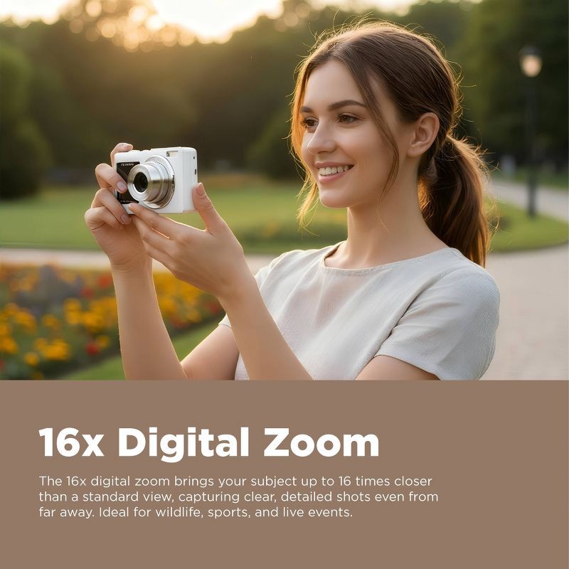 slide 6 of 11, Vivitar SnapShot Duo Digital Camera - White, 1 ct