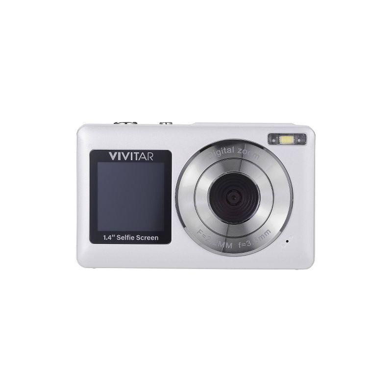 slide 1 of 11, Vivitar SnapShot Duo Digital Camera - White, 1 ct