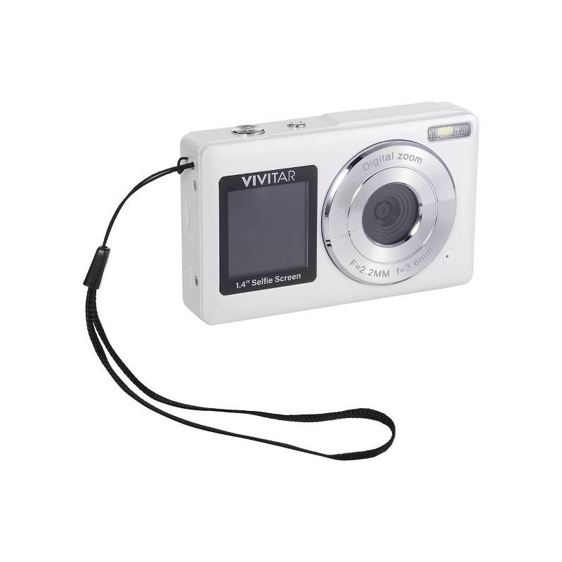 slide 10 of 11, Vivitar SnapShot Duo Digital Camera - White, 1 ct
