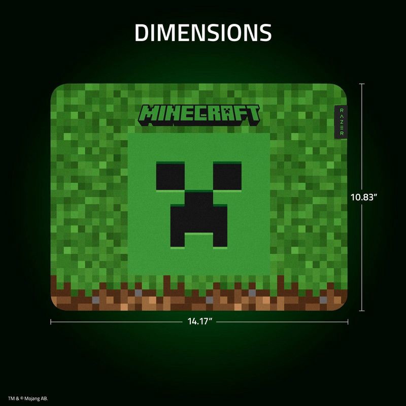 slide 2 of 8, Razer Gigantus V2 Soft Gaming Mouse Mat - Minecraft Edition: Computer Accessories, 1 ct