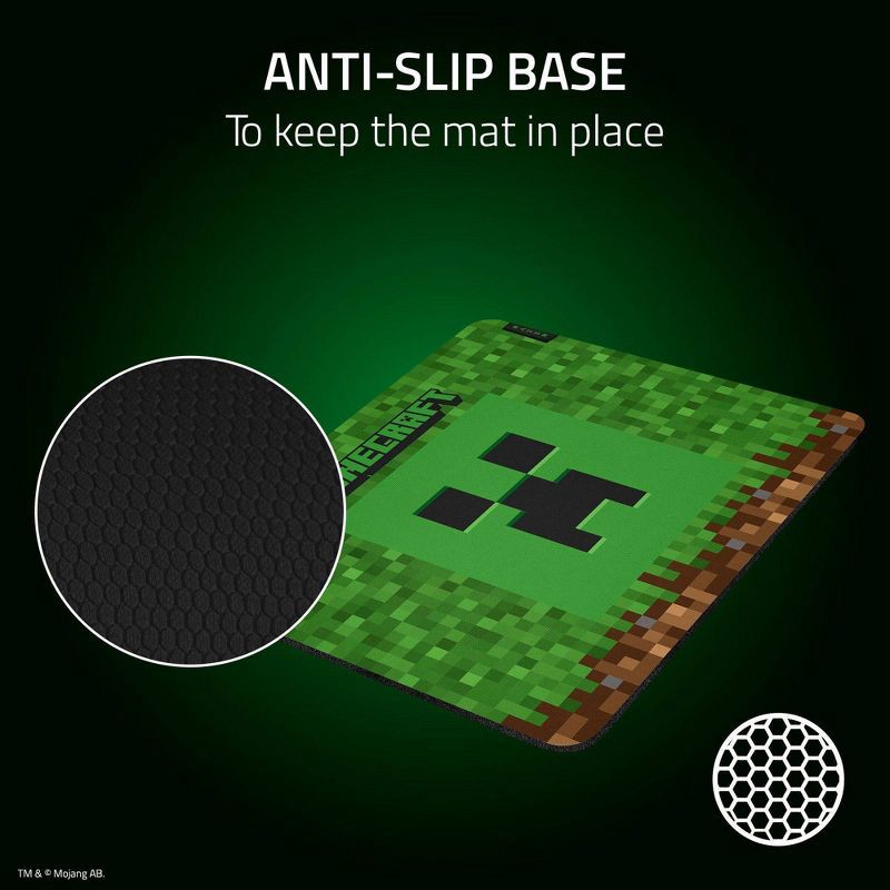 slide 8 of 8, Razer Gigantus V2 Soft Gaming Mouse Mat - Minecraft Edition: Computer Accessories, 1 ct