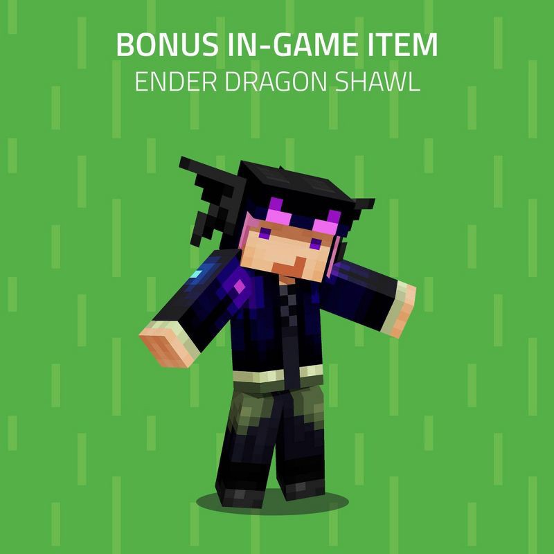 slide 4 of 10, Razer Kraken V4 X Wired Gaming Headset - Minecraft Edition: USB, PS5 & Switch Compatible, 1 ct