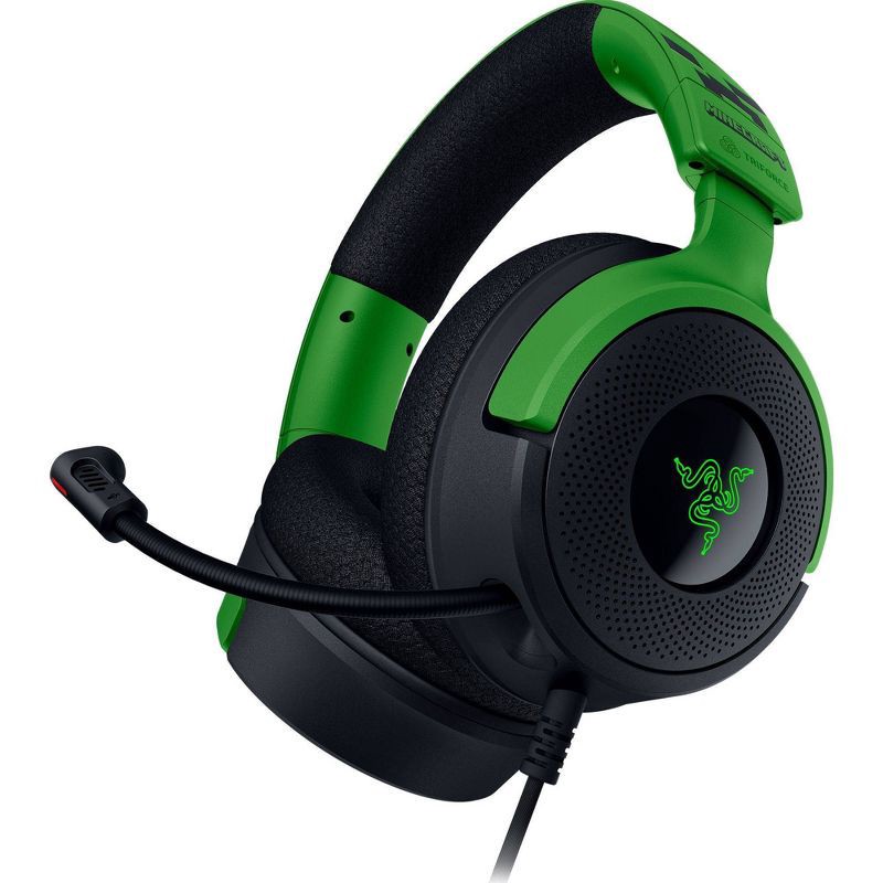 slide 6 of 10, Razer Kraken V4 X Wired Gaming Headset - Minecraft Edition: USB, PS5 & Switch Compatible, 1 ct