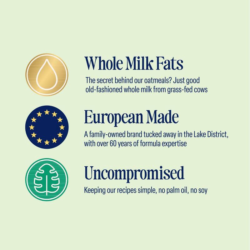 slide 2 of 9, Kendamil Oat Cereal Baby Food - Apple & Cinnamon - 8oz, 8 oz