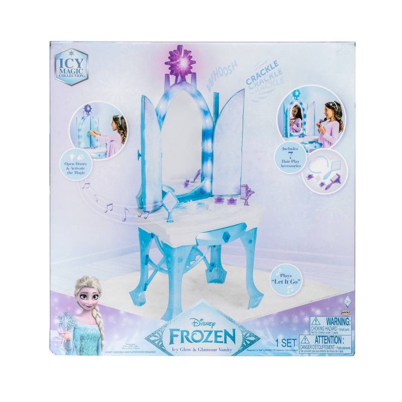 slide 9 of 11, Frozen Disney Elsa's Magical Ice Vanity, 1 ct
