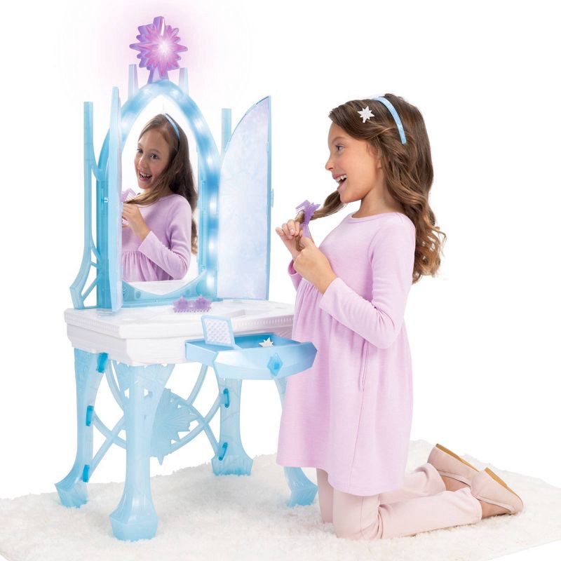 slide 10 of 11, Frozen Disney Elsa's Magical Ice Vanity, 1 ct