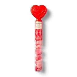 Valentine's Candy Red & White Hearts in Filled Cane - 1.76oz - Favorite Day™