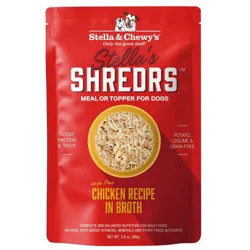 Stella & Chewy's Stella's Shreds Chicken Flavor in Broth Wet Dog Food - 2.8oz