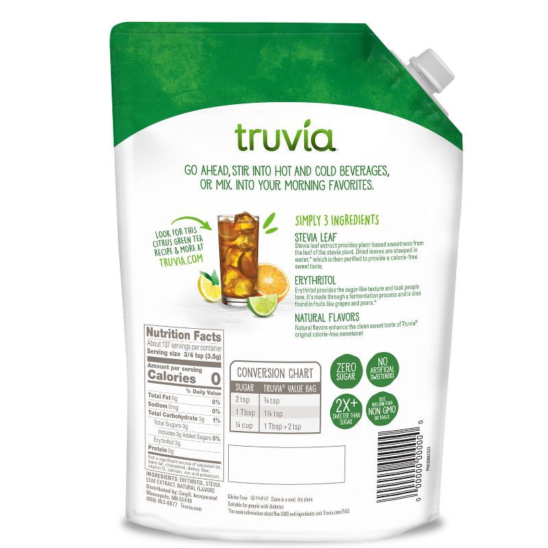 slide 3 of 4, Truvia Calorie-Free Sweetener From The Stevia Leaf Sugar Substitute - 17oz, 17 oz