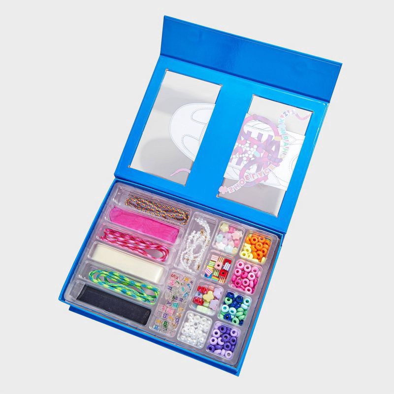 slide 2 of 3, SUGARFIX by BaubleBar 6ct Beaded Shoelace Craft Kit Gift, 6 ct