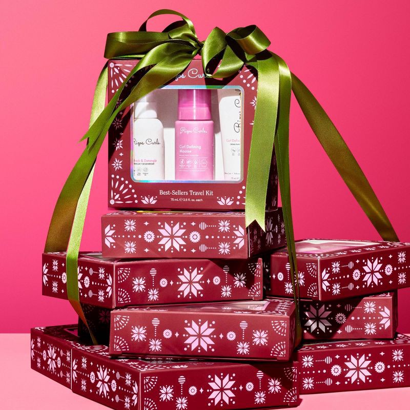 slide 2 of 4, Rizos Curls Best-Sellers Holiday Travel Kit - 3ct, 3 ct