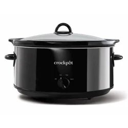Crock-Pot 8qt Manual Slow Cooker Black