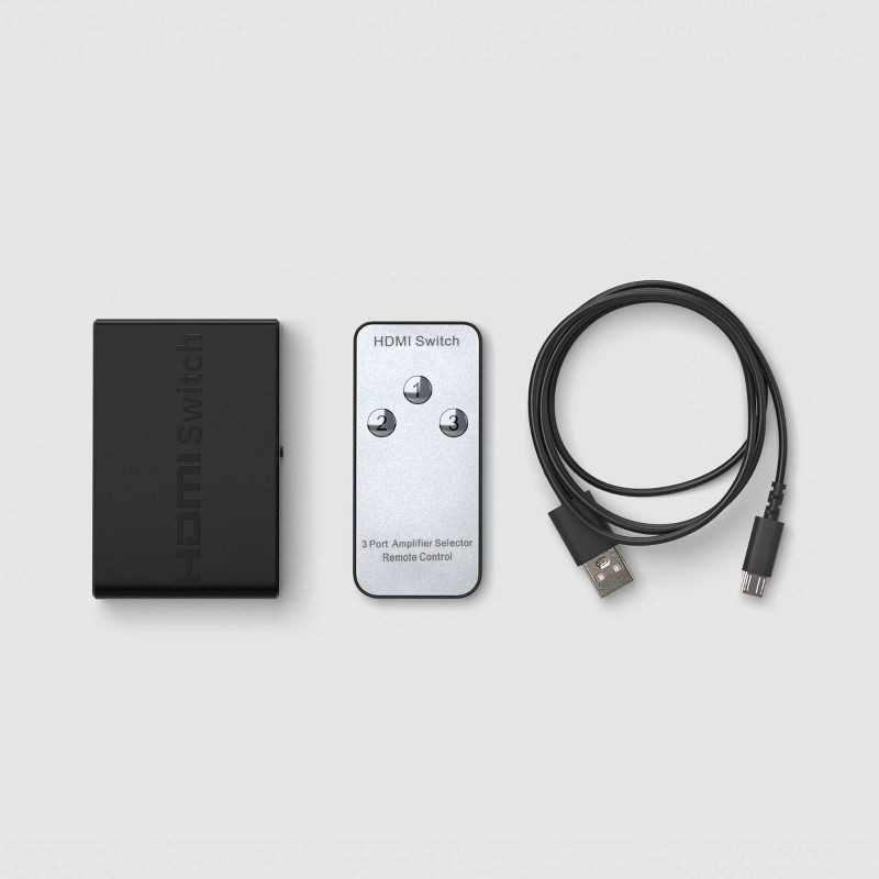 slide 2 of 4, HDMI Switch Port 3 - Dealworthy™, 1 ct