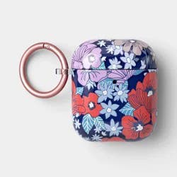 AirPods (1/2 generation) Case with Clip - heyday™ Poppy Flowers