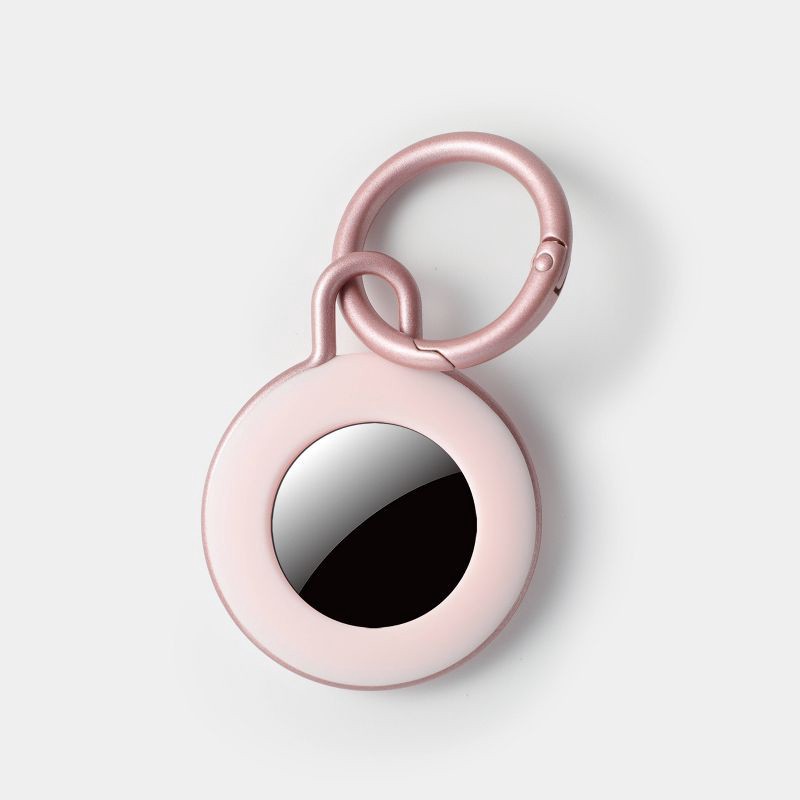 slide 1 of 6, AirTag Silicone Keychain - heyday™ Cosmetic Pink, 1 ct