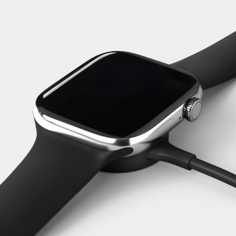 slide 2 of 4, Apple Watch Charger - heyday™ Black, 1 ct