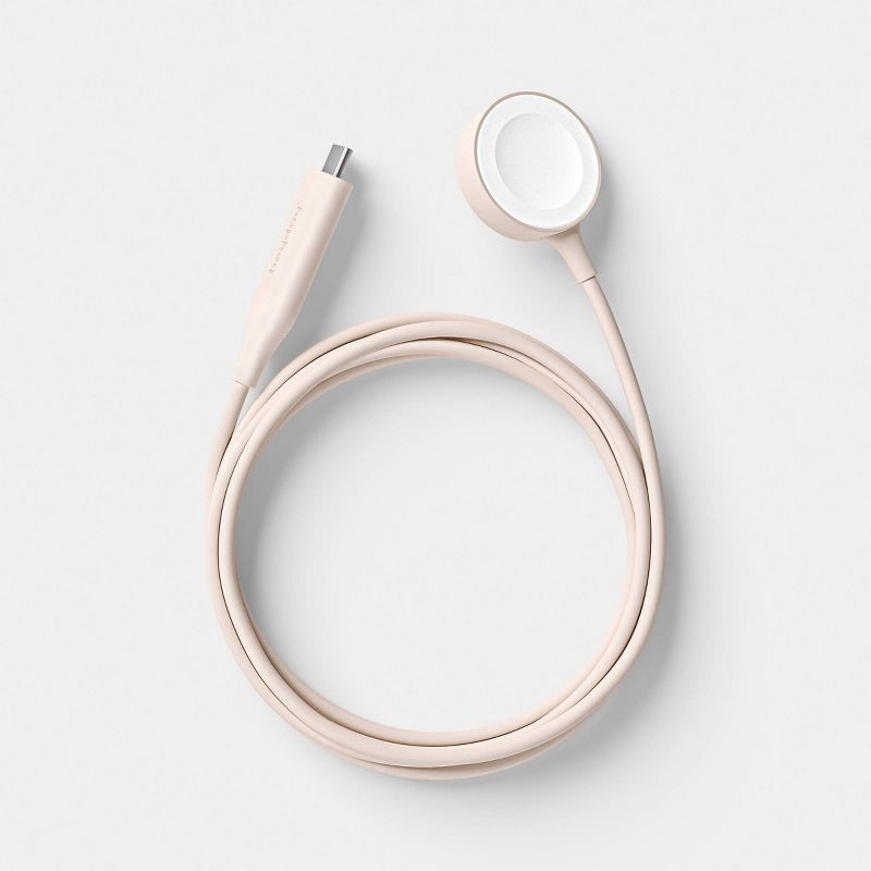 slide 1 of 4, Apple Watch Charger - heyday™ Stone White, 1 ct