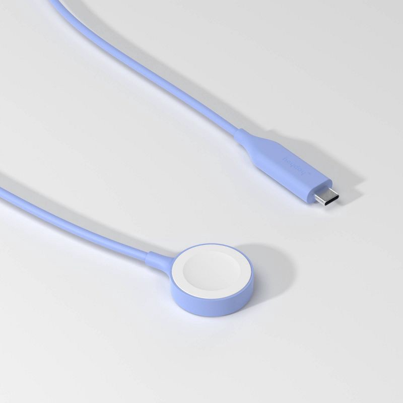 slide 4 of 4, Apple Watch Charger - heyday™ Periwinkle Blue, 1 ct