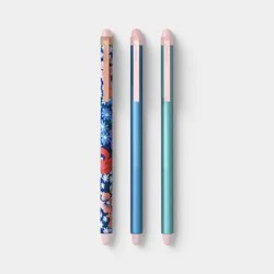 3pk Stylus Pen - heyday™ Poppy Flower