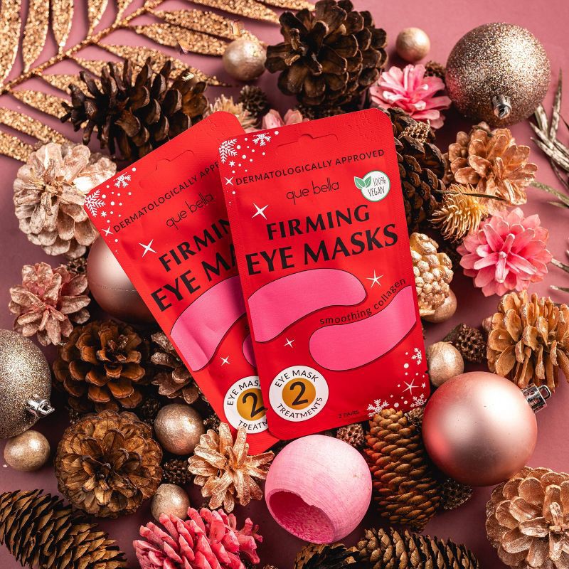 slide 2 of 5, Que Bella Firming Eye Mask - 2pk, 2 ct
