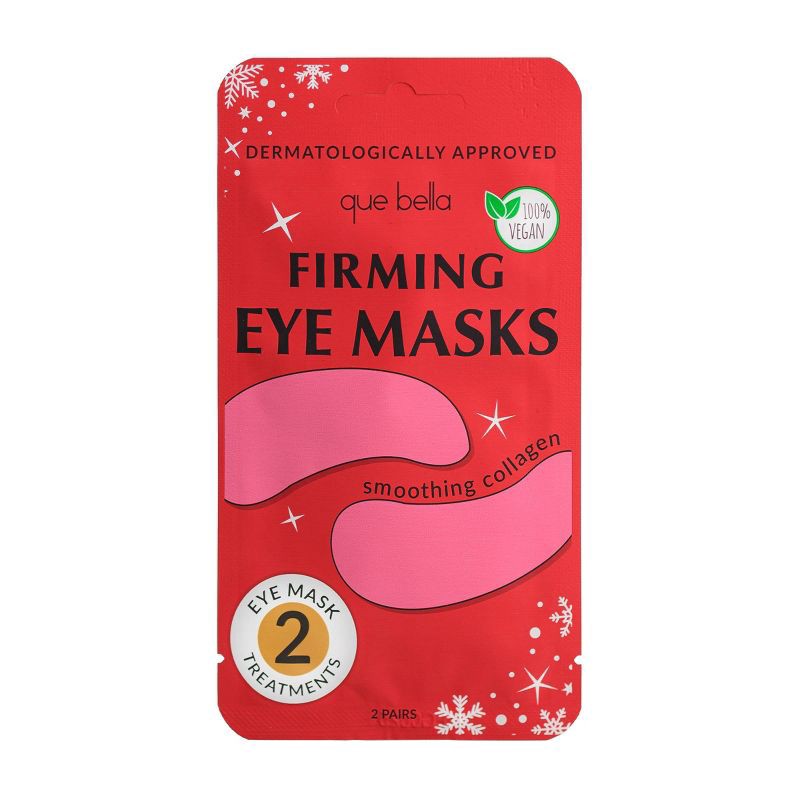 slide 1 of 5, Que Bella Firming Eye Mask - 2pk, 2 ct