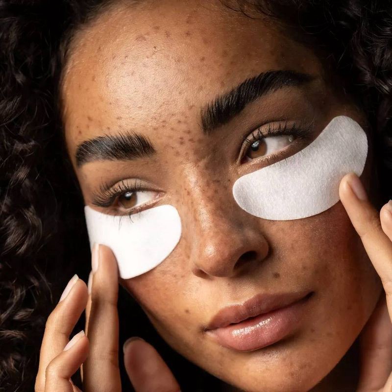 slide 5 of 5, Que Bella Brightening Eye Masks - 2pk, 2 ct