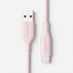 4ft USB-A to USB-C Silicone Cable -heyday™ Cosmetic Pink