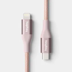 4ft USB-C to Lightning Braided Cable - heyday™ Cosmetic Pink