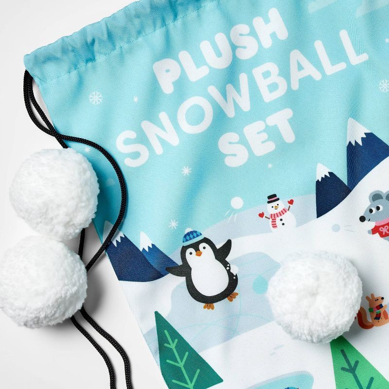 slide 3 of 3, Snowball Fight Game Toss 24pc Game Set - Gigglescape™, 24 ct