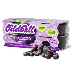 Oddball Grape Fruit Cup - 2.5oz/4pk