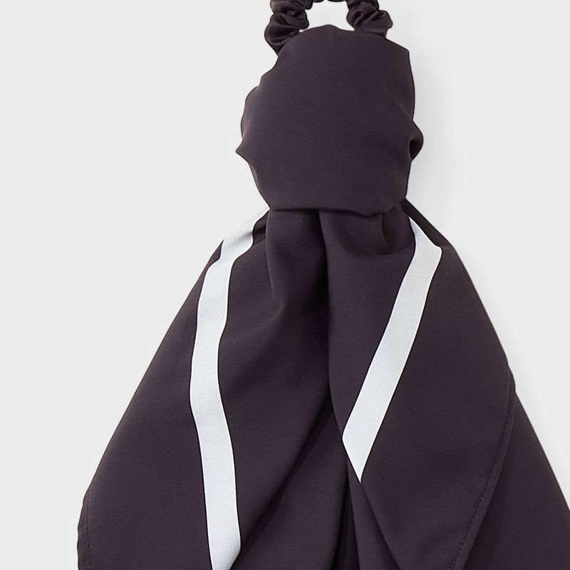 slide 3 of 3, Classic Tail Bow Hair Twister - A New Day™ Black, 1 ct