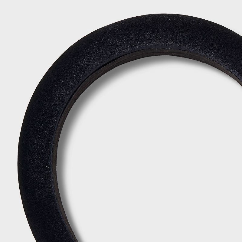 slide 3 of 3, Velvet Padded Headband - A New Day™ Black, 1 ct