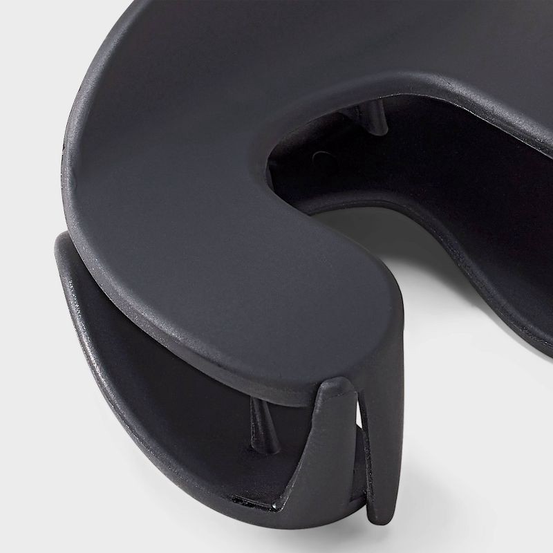 slide 3 of 3, Abstract Claw Hair Clip - Universal Thread™ Black, 1 ct