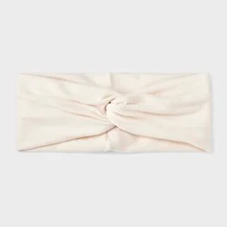 Suede Jersey Wide Headwrap -Universal Thread™ Ivory