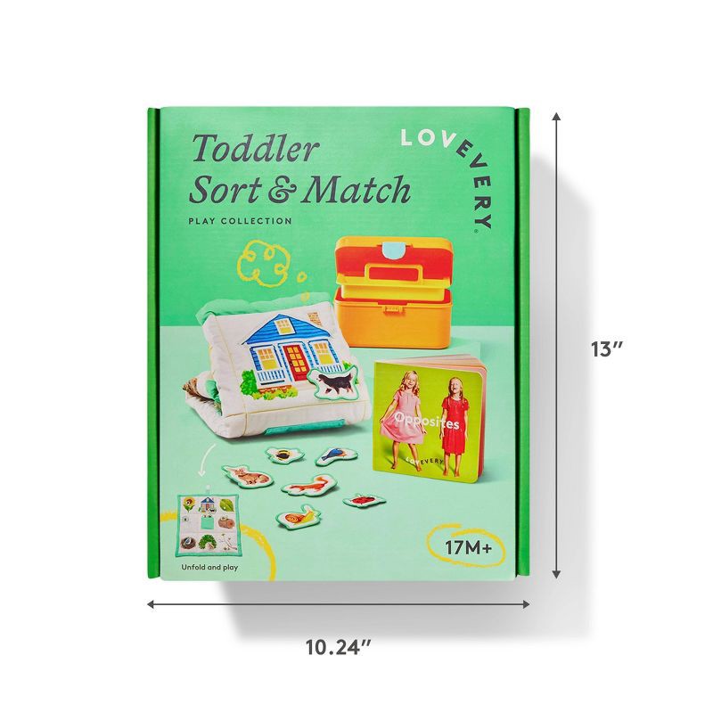 slide 6 of 10, Lovevery Toddler Sort & Match Play Collection Mini Kit 17m+ - 9pc, 9 ct