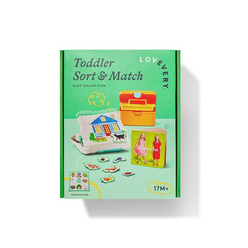 slide 10 of 10, Lovevery Toddler Sort & Match Play Collection Mini Kit 17m+ - 9pc, 9 ct
