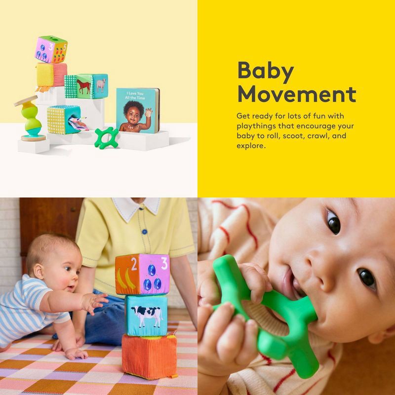 slide 3 of 12, Lovevery Baby Movement Play Collection Mini Kit 5m+ - 5pc, 5 ct