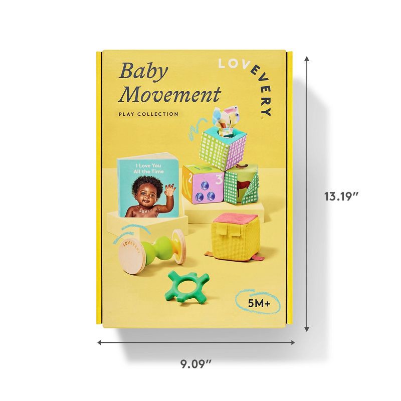 slide 8 of 12, Lovevery Baby Movement Play Collection Mini Kit 5m+ - 5pc, 5 ct
