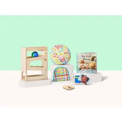 Lovevery Toddler Movement Play Collection Mini Kit 13m+ - 4pc: Creativity, Patterns, Sensory Development, Wooden