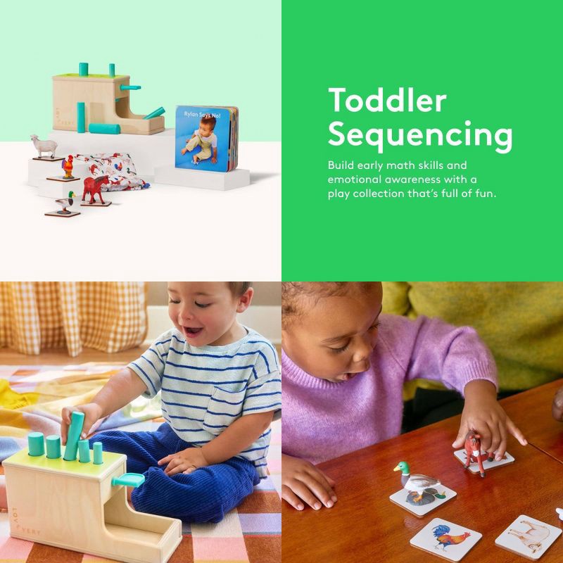 slide 3 of 12, Lovevery Toddler Sequencing Play Collection Mini Kit 21m+ - 4pc, 4 ct