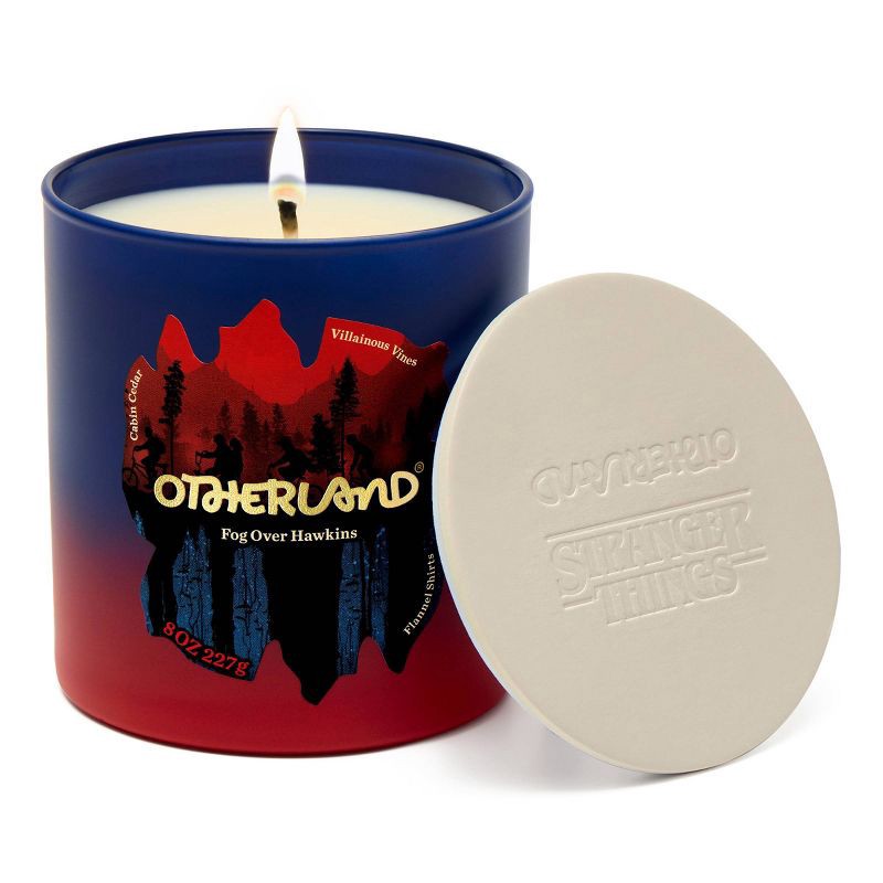 slide 3 of 4, Otherland Stranger Things Fog Over Hawkins Wax Jar Candle 8oz, 8 oz