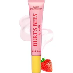 Burt's Bees Lip Milk - Strawberry - 0.34 fl oz: Moisturizing, Paraben-Free, Sulfate-Free, Phthalate-Free
