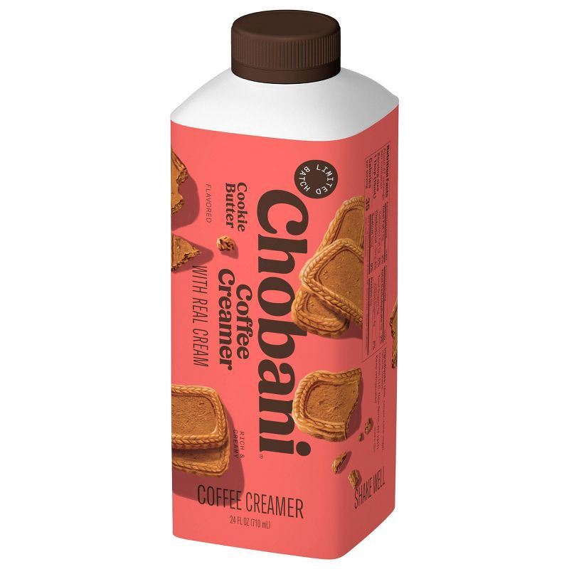 slide 3 of 9, Chobani Cookie Butter Coffee Creamer - 24 fl oz, 24 fl oz