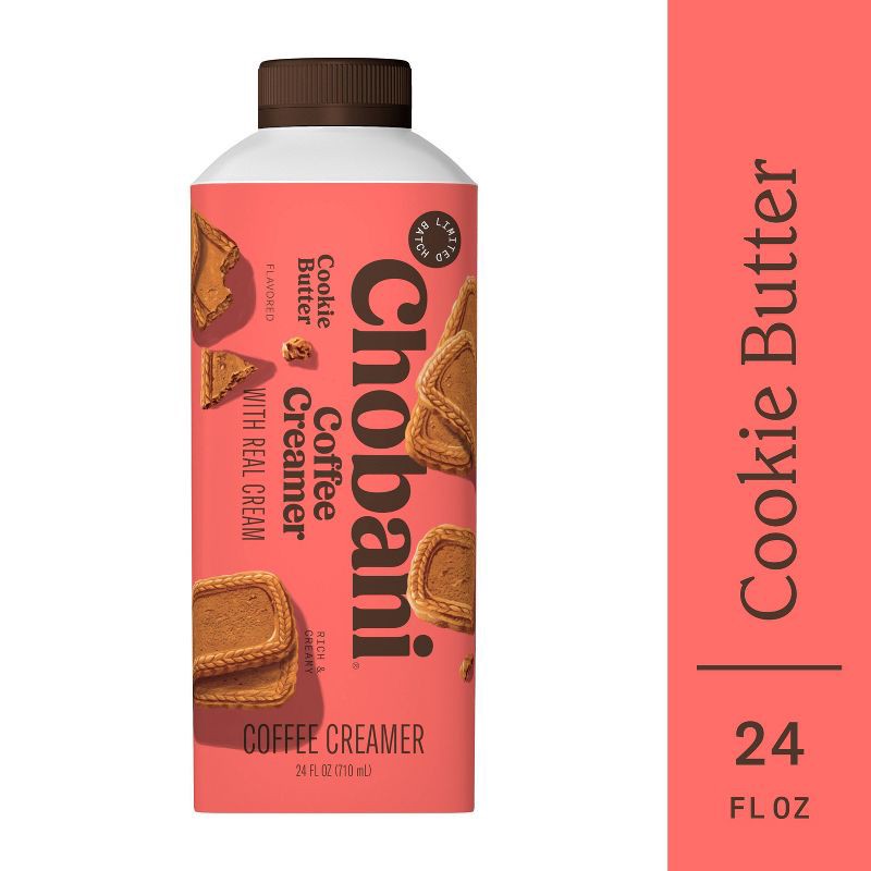 slide 7 of 9, Chobani Cookie Butter Coffee Creamer - 24 fl oz, 24 fl oz