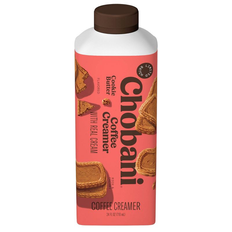 slide 1 of 9, Chobani Cookie Butter Coffee Creamer - 24 fl oz, 24 fl oz