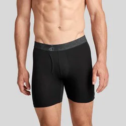 Jockey Generation™ Men's Cotton Stretch 3pk Boxer Briefs - Black XL