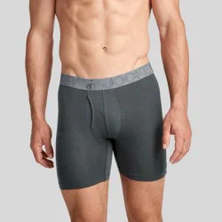 Jockey Generation™ Men's Cotton Stretch 3pk Boxer Briefs - Gray/White S